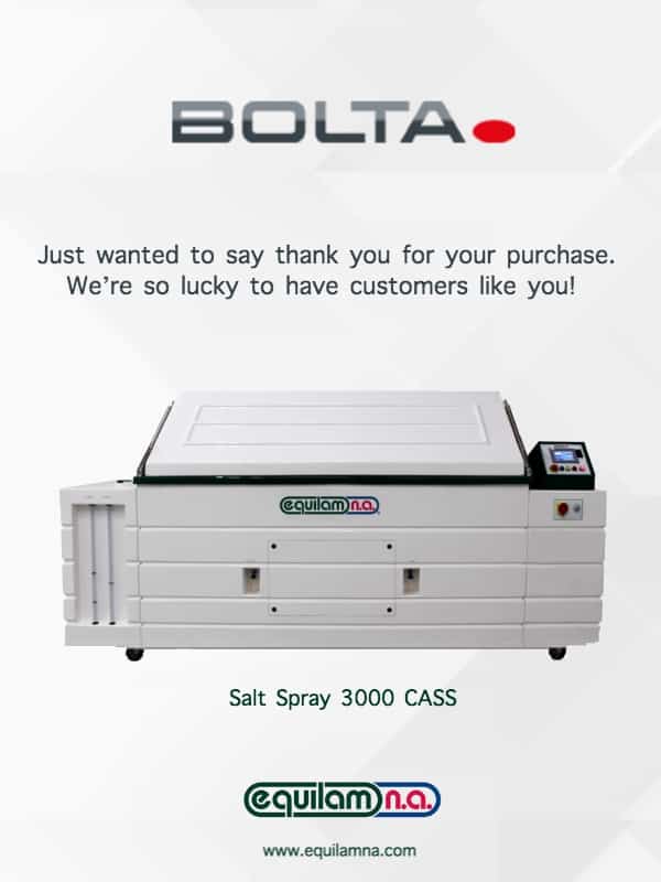Bolta – Salt Spray 3000 CASS